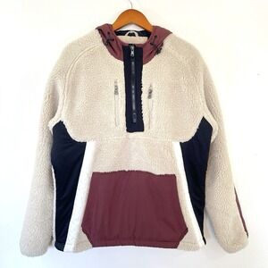 Jordan Craig Mens Mercer Sherpa Hoodie Snow Jacket Size M Winter Outdoors‎ Snow